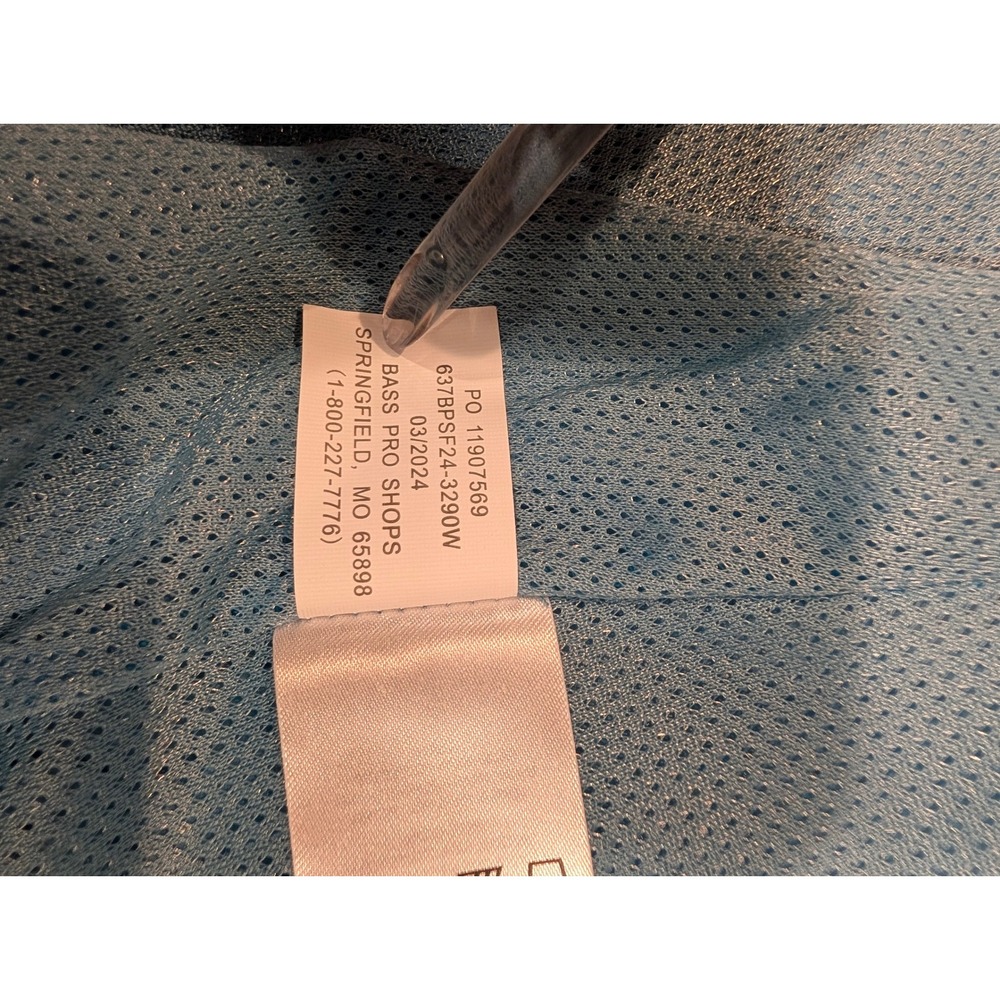 NWT Bass Pro Shops Women's Waterproof Cascade Jacket Blue Size M 4MOST REPEL - Picture 13 of 16